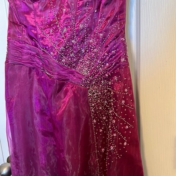 Cire A Division of Landa Purple Iridescent Formal Dress - Picture 3 of 7